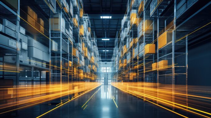 warehouse-management (1) robotic warehouse rendering